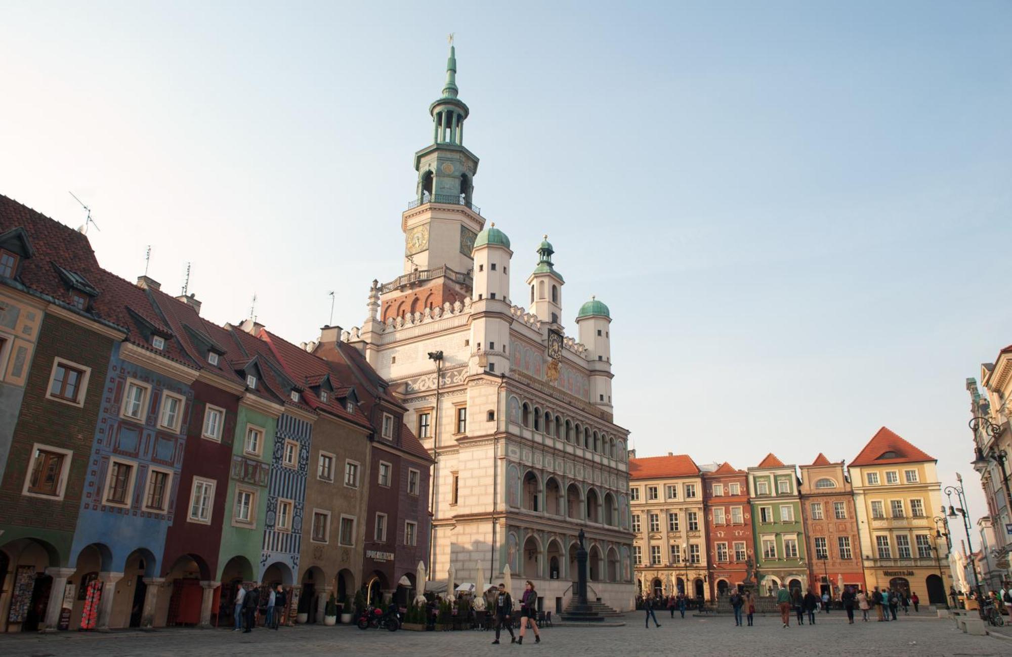 Appartamento Poznan Old Town Gwarna Esterno foto